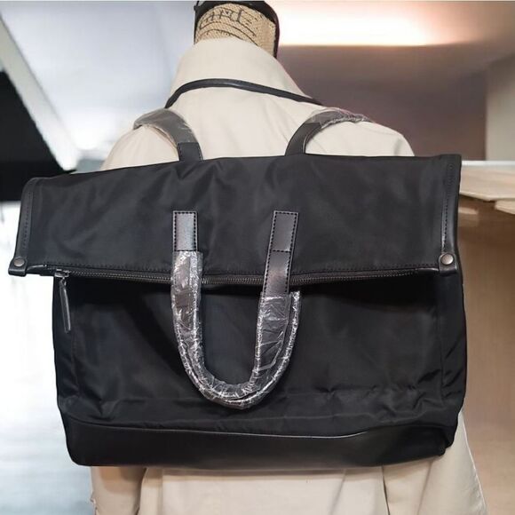 ATM Anthony Thomas Melillo Black Travel BACKPACK Bag NWT - Picture 1 of 8